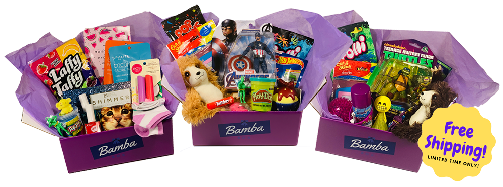 gift boxes for kids with cancer